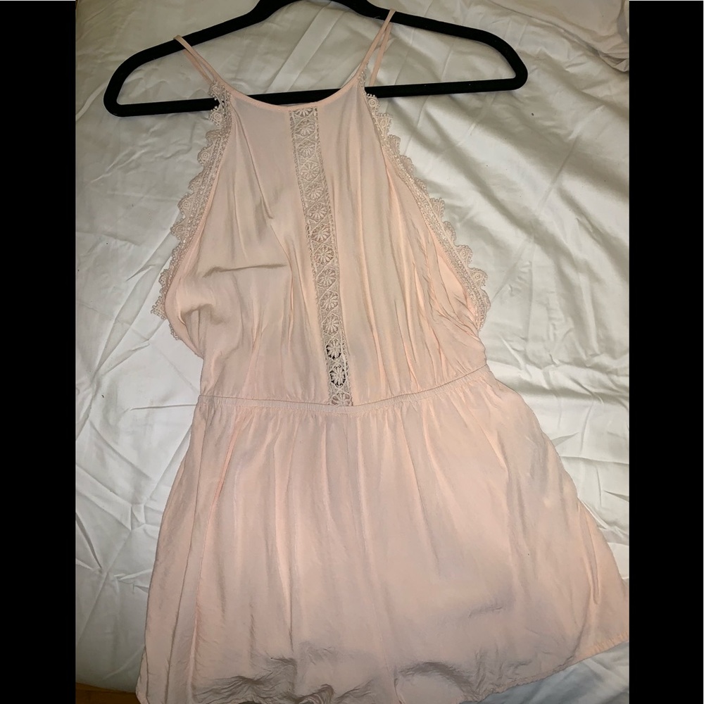 Forever 21 Pink Boho Romper
